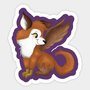 Enfield Fox Sticker